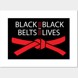 Black Belts for Black Lives Posters and Art